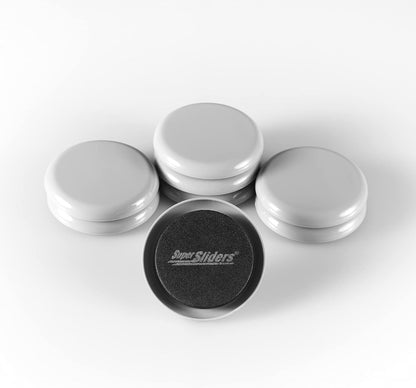 Effortless Moving with 2 1/2" Round Reusable Furniture Sliders - 8 Pack for Easy Relocation on Carpet